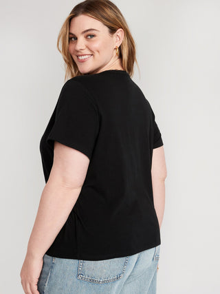 Camiseta Manga Corta Cuello V