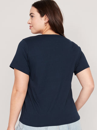 Camiseta Manga Corta Cuello V