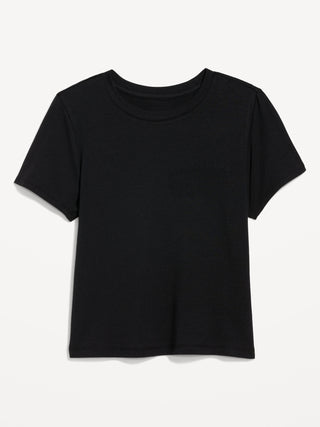 Camiseta Manga Corta Acanalada