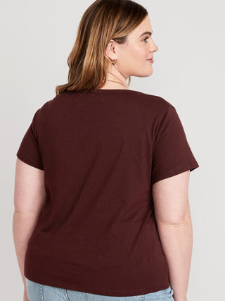 Camiseta Manga Corta Cuello V