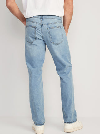 Jeans Corte Recto con Bolsillos