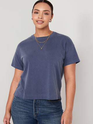 Camiseta Manga Corta de Algodón