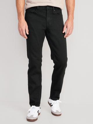 Jeans Recto Talle Alto con Bolsillos