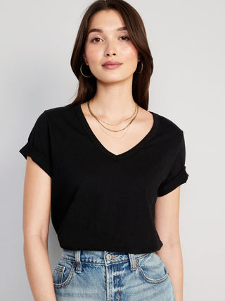 Camiseta Manga Corta Cuello V