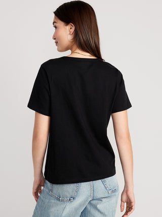 Camiseta Manga Corta Cuello V