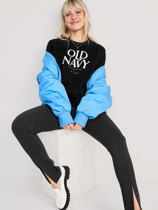 Sudadera Cuello Redondo con Logo