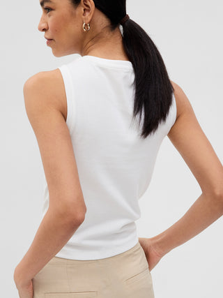 Camiseta Cuello Redondo sin Mangas