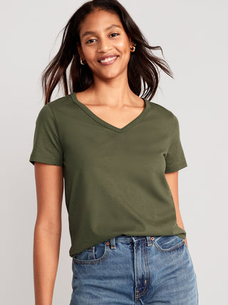 Camiseta Manga Corta Cuello V