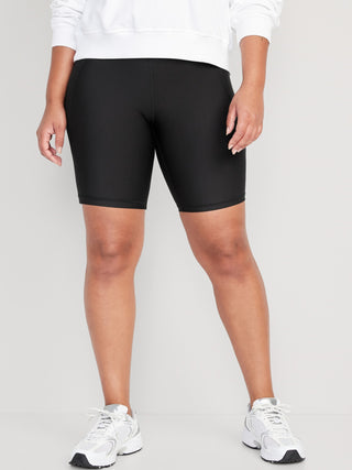 Short Deportivo Talle Alto con Logo
