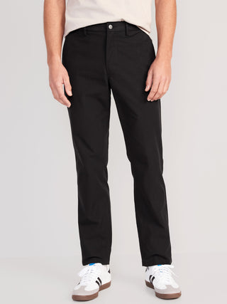 Pantalón Recto con Bolsillos de Algodón