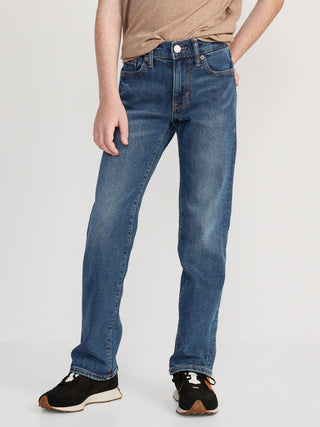 Jeans Holgados con Efecto Lavado, Niño