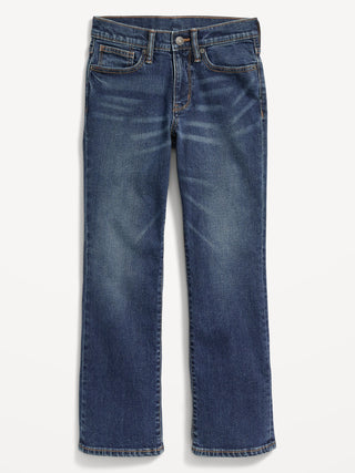 Jeans Rectos Talle Alto, Niño