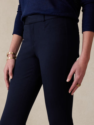 Pantalón Skinny Talle Medio con Bolsillos