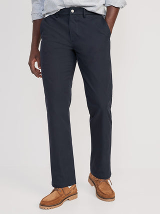 Pantalón Recto con Bolsillos de Algodón
