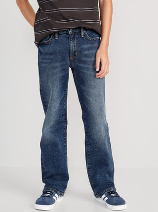 Jeans Rectos Talle Alto, Niño