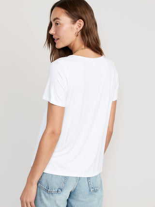 Camiseta Manga Corta Cuello V