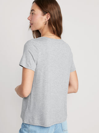 Camiseta Manga Corta Cuello V