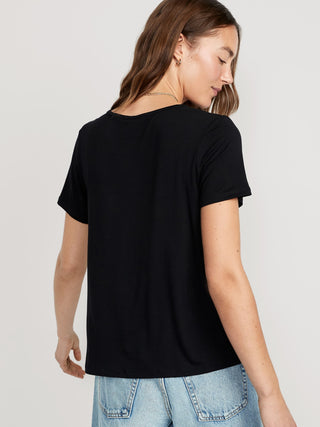Camiseta Manga Corta Cuello V