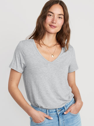 Camiseta Manga Corta Cuello V