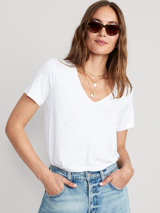 Camiseta Manga Corta Cuello V