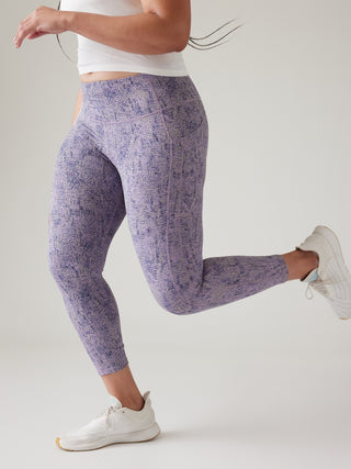 Leggings Talle Alto Estampado Largo 7/8