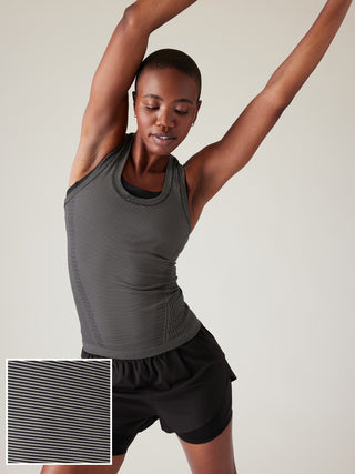 Camiseta sin Costuras con Espalda Cruzada