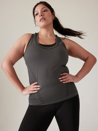 Camiseta sin Costuras con Espalda Cruzada