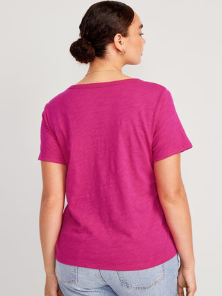 Camiseta Manga Corta Cuello V