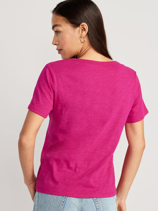 Camiseta Manga Corta Cuello V