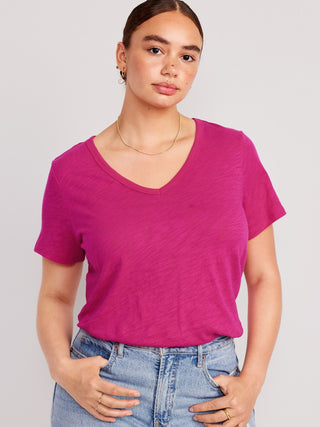 Camiseta Manga Corta Cuello V