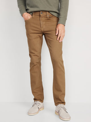 Pantalón Slim Fit Talle Alto con Bolsilos