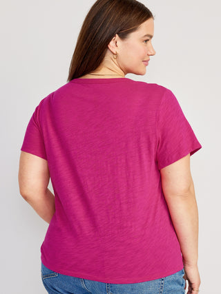 Camiseta Manga Corta Cuello V