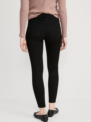 Jeans Skinny Talle Alto con Bolsillos