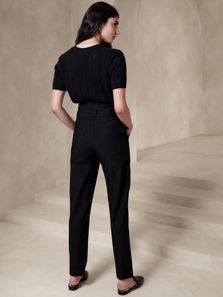 Pantalón Talle Alto con Cinturón