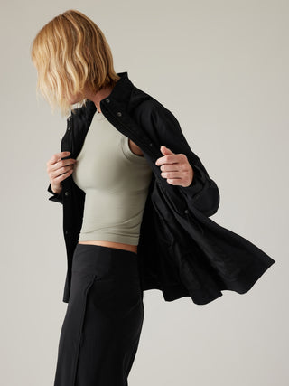 Chaqueta Deportiva Resistente al Agua con Zipper