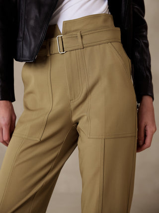 Pantalón Talle Alto con Cinturón