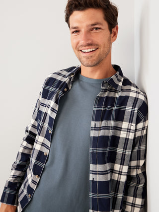 Camisa Manga Larga de Algodón