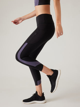 Ultimate Legging Talle Alto con Detalle Malla