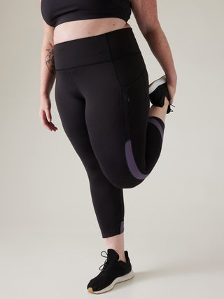 Ultimate Legging Talle Alto con Detalle Malla