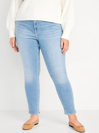 Jeans Skinny Talle Alto con Bolsillos