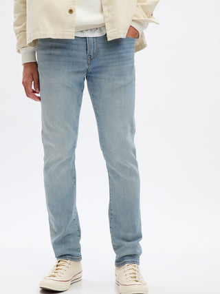 Jeans Skinny Talle Alto con Bolsillos