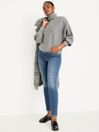 Jeans Skinny Talle Alto con Bolsillos