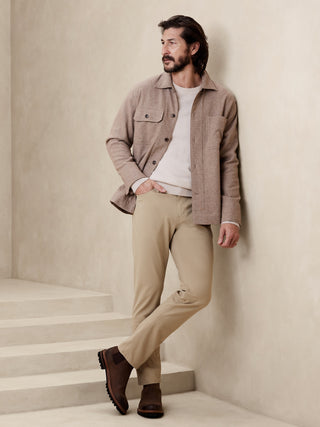 Pantalón Talle Medio con Bolsillos
