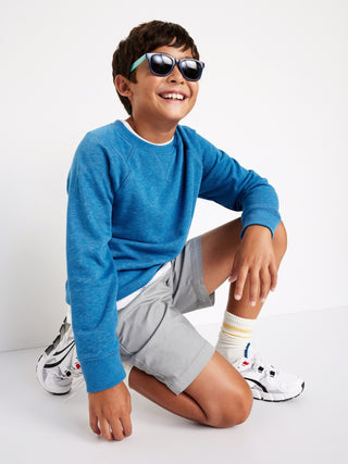 Short con Cintura Elástica de Algodón, Niño