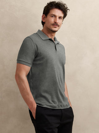 Polo Manga Corta con Botones