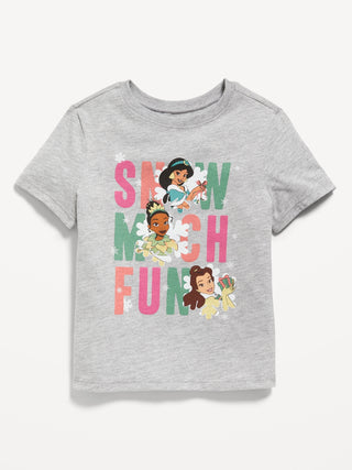 Disney© Princesas Camiseta gráfica unisex para niños pequeños.