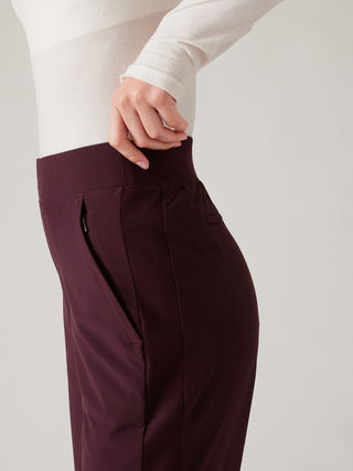 Pantalón Talle Alto con Bolsillos