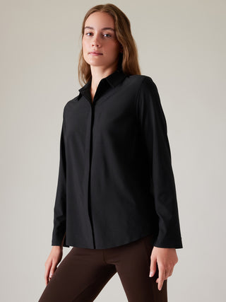 Camisa Oversize Manga Larga