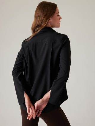 Camisa Oversize Manga Larga