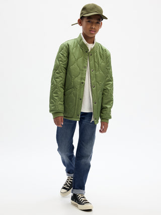 Jeans Recto con Bolsillos, Niño